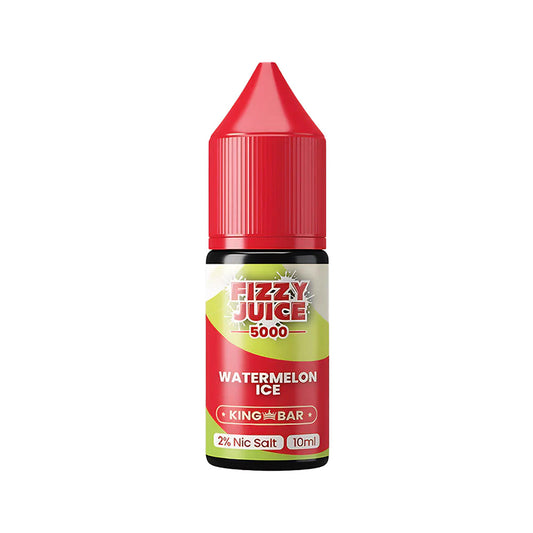King Bar Fizzy Juice 5000 Watermelon Ice E Liquid 10ml