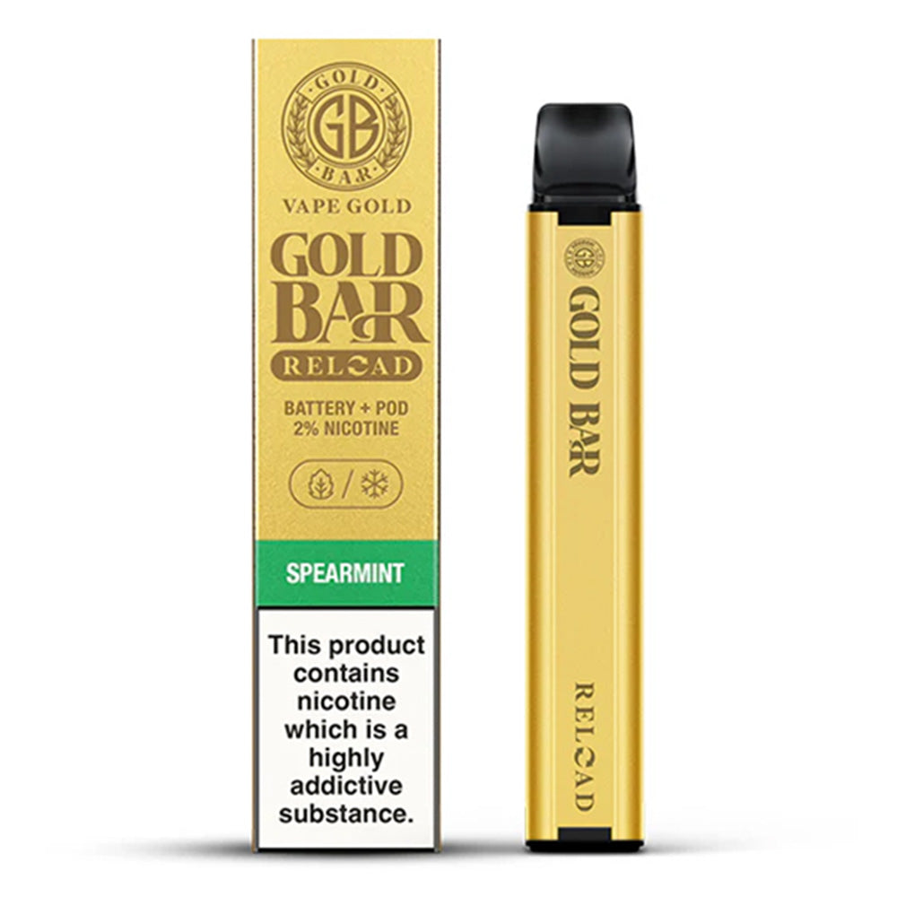 Gold Bar Reload Pod Vape Kit Spearmint