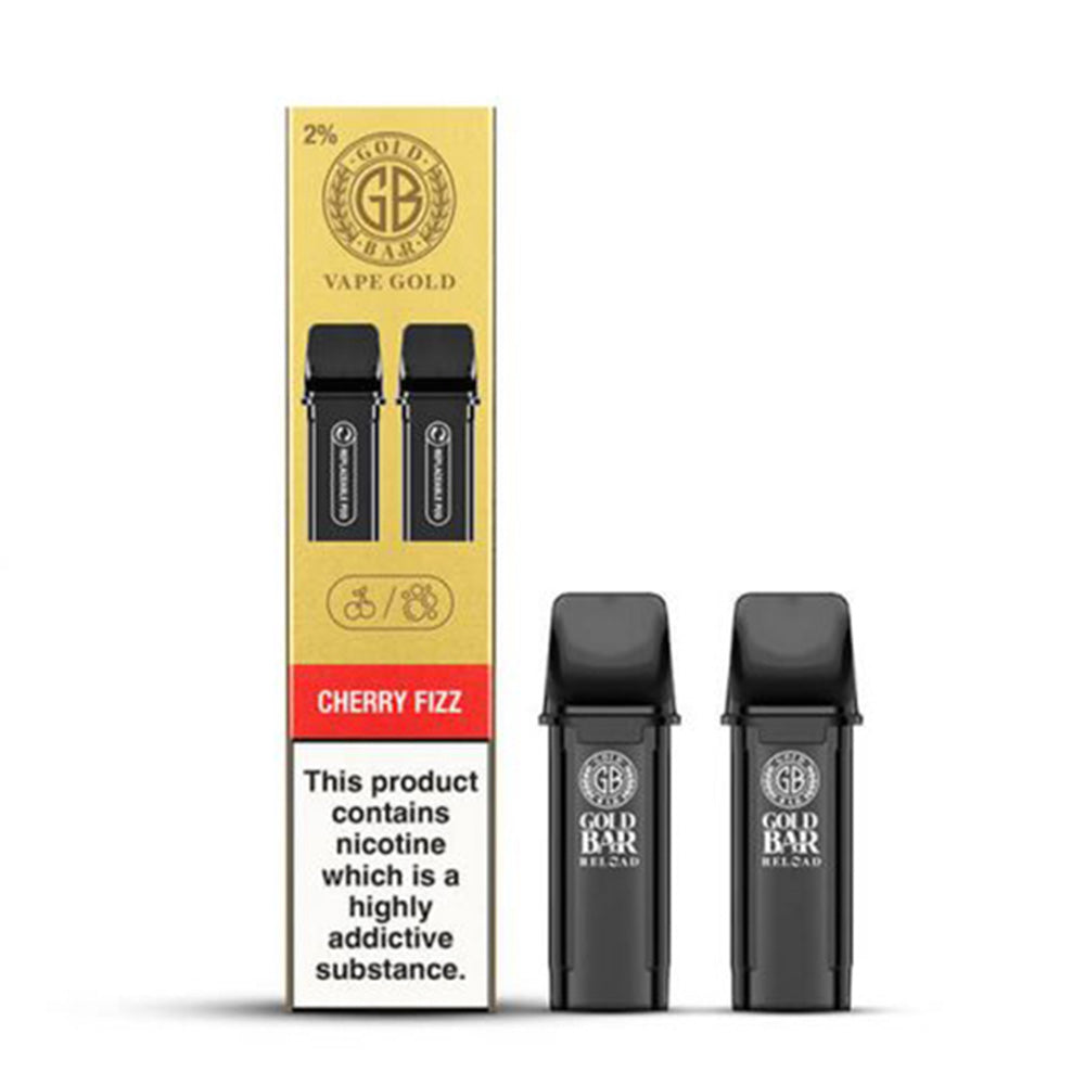 Gold Bar Reload Cherry Fizz Pods (2 Pack)