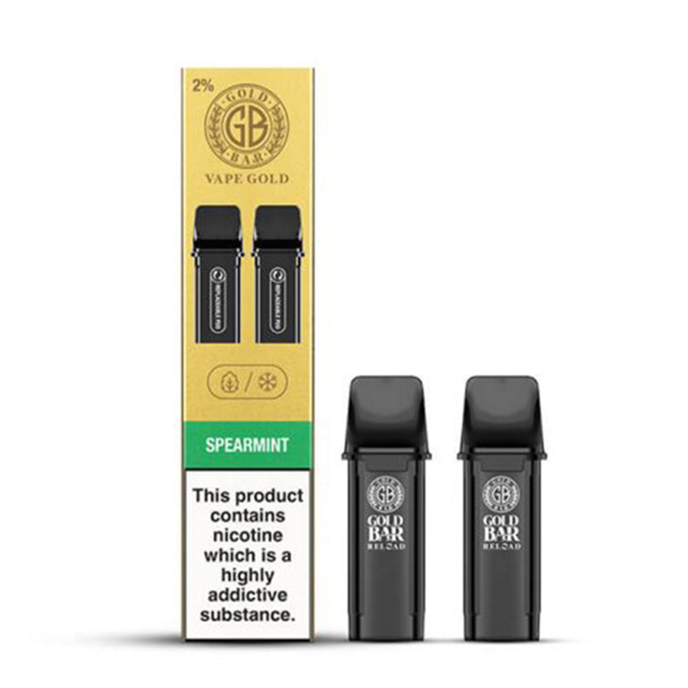 Gold Bar Reload Spearmint Pods (2 Pack)