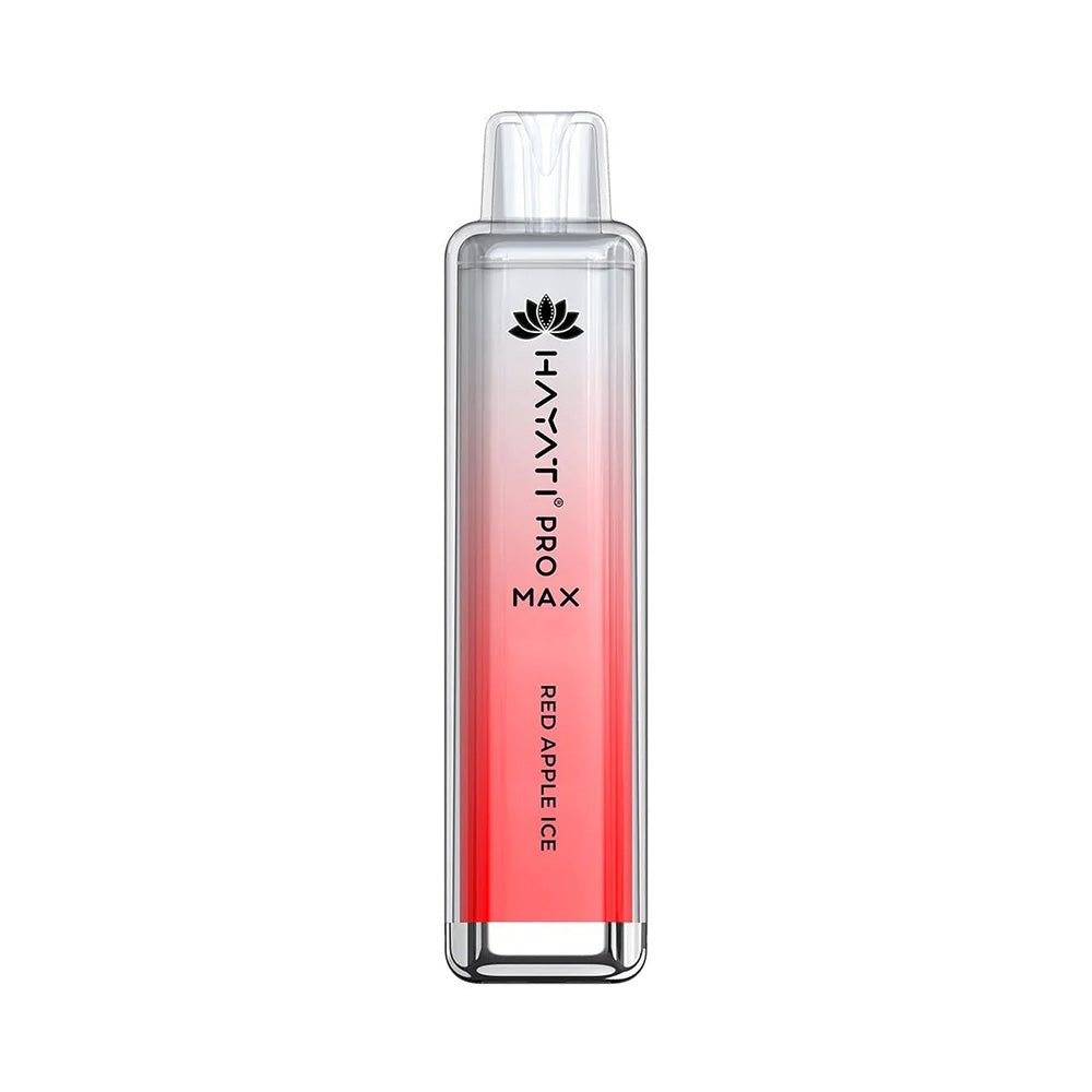 Hayati Pro Max 4000 Red Apple Ice Zero Nic Disposable Vape