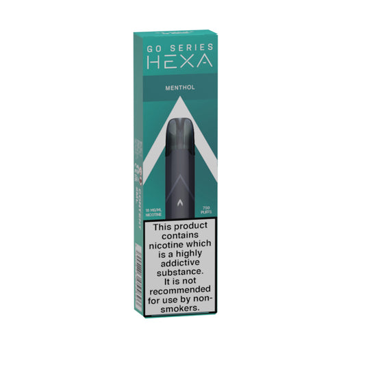 HEXA GO Menthol Disposable Vape