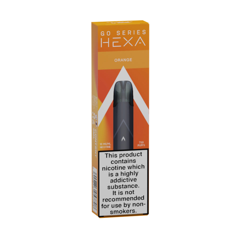 HEXA GO Orange Disposable Vape