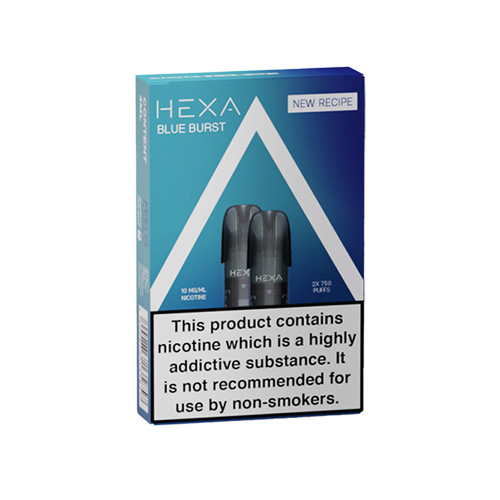 Hexa V3.0 Blue Burst Pods (2 Pack)