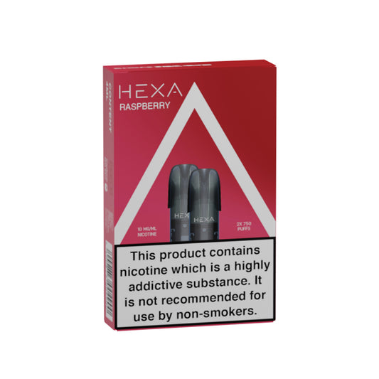 Hexa V3.0 Raspberry Pods (2 Pack)