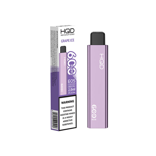 HQD EOS Grape Ice Disposable Vape