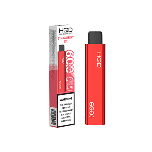 HQD EOS Strawberry Ice Disposable Vape