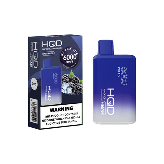HQD HBAR Black Ice Disposable Vape