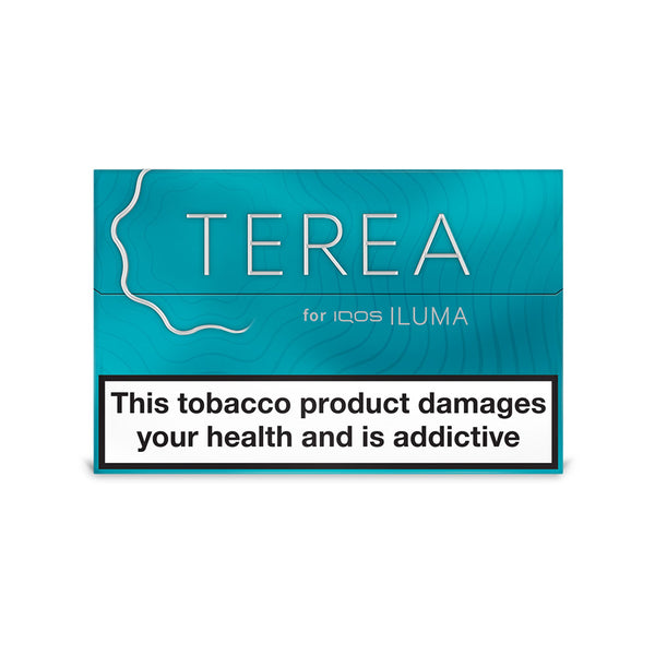 Turquoise IQOS TEREA Tobacco Sticks