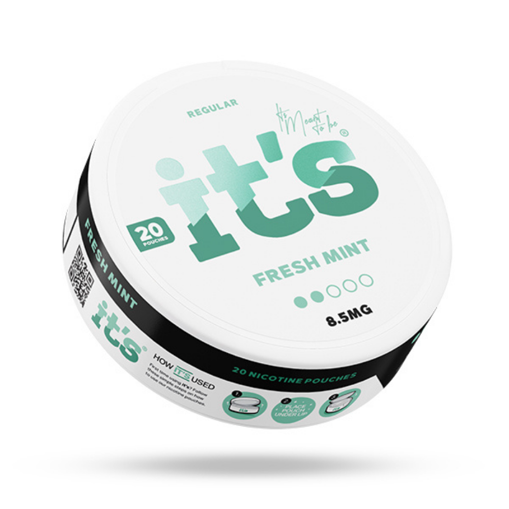 it's Fresh Mint 8.5mg Nicotine Pouches
