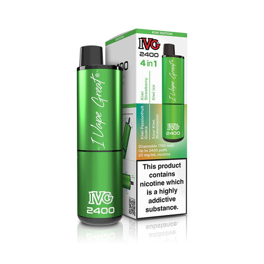 IVG 2400 Kiwi Edition Disposable Vape