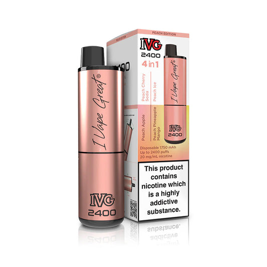 IVG 2400 Peach Edition Disposable Vape