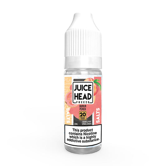 Juice Head Salts Freeze Guava Peach E Liquid 10ml