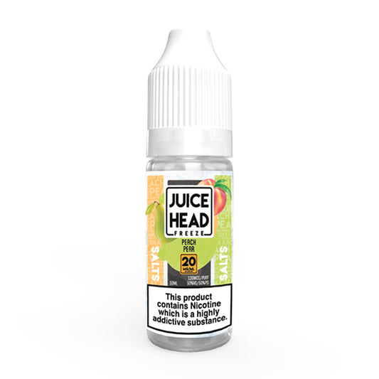 Juice Head Salts Freeze Peach Pear E Liquid 10ml