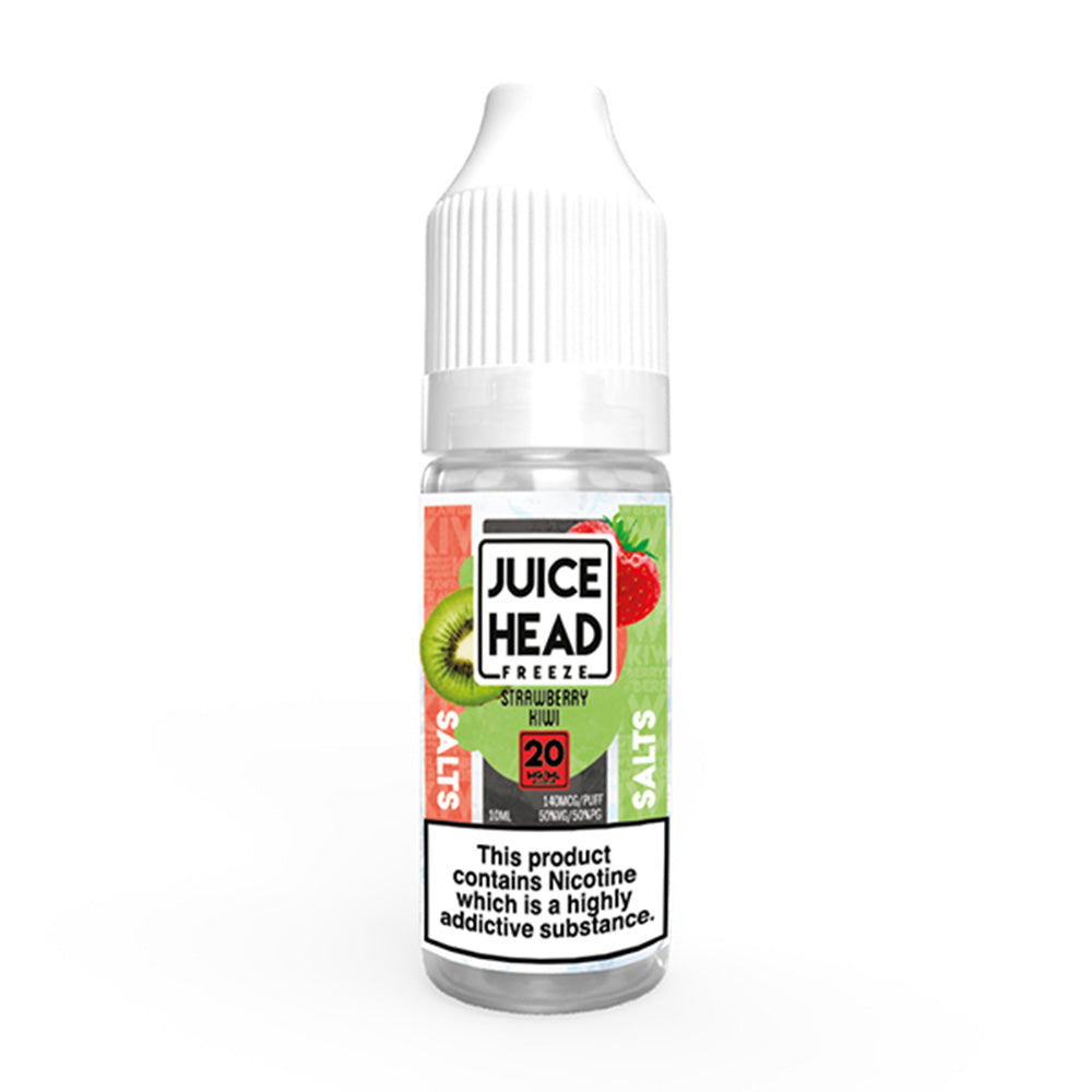 Juice Head Salts Freeze Strawberry Kiwi E Liquid 10ml