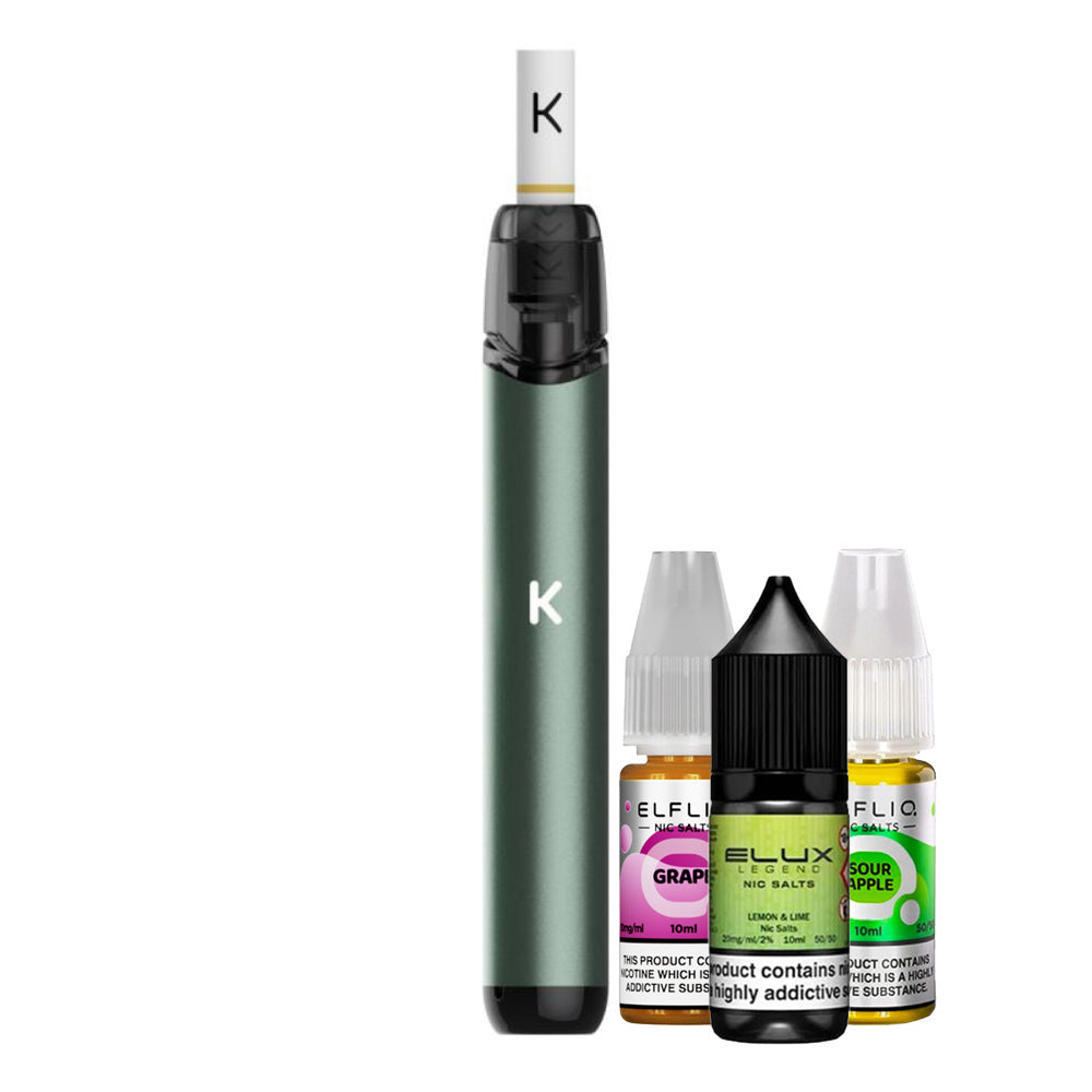 KIWI Vape Pen + E-Liquid Bundle