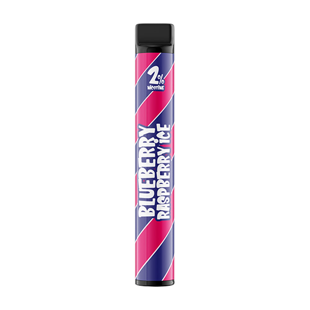 Liquideo WPuff 600 Blueberry Raspberry Ice Disposable Vape