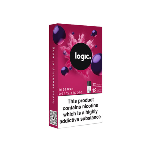 Logic Berry Ripple Vape Pods (2 Pack)