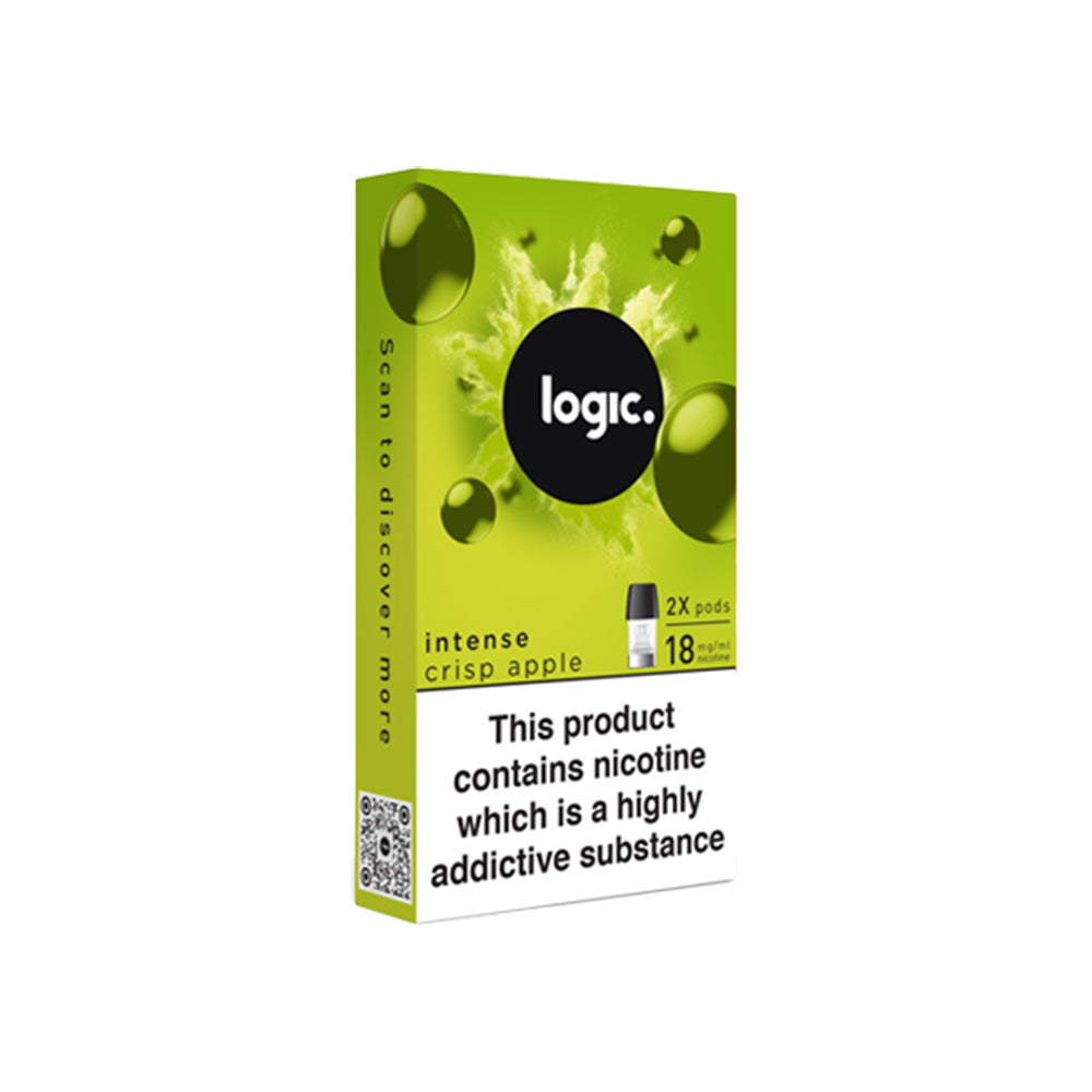 Logic Crisp Apple Vape Pods (2 Pack)