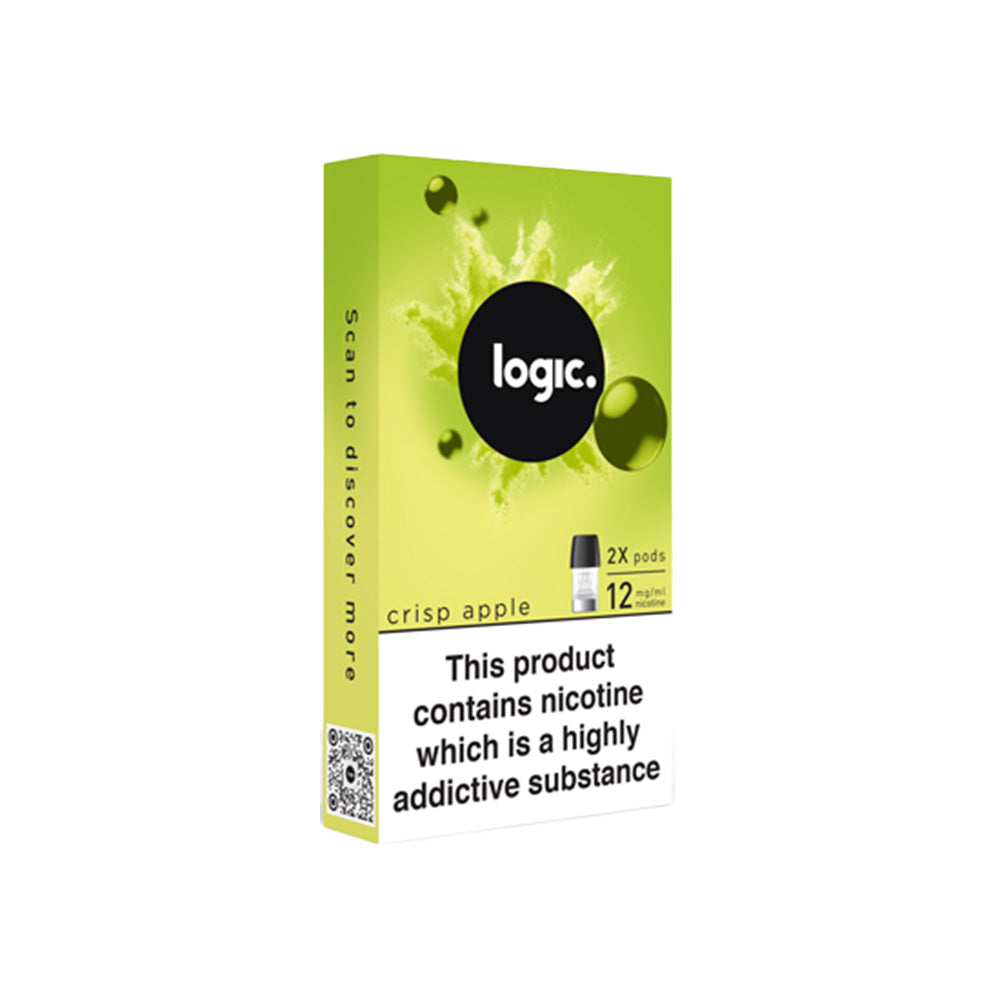 Logic Crisp Apple Vape Pods (2 Pack)