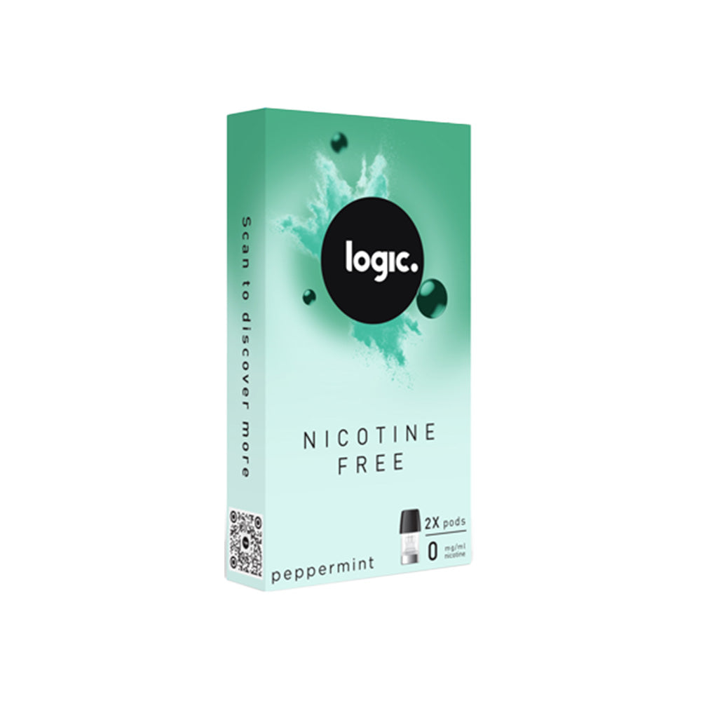 Logic Peppermint Vape Pods (2 Pack)