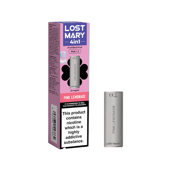 lost mary pink lemonade vape Pods 4-in-1 Pods (2 Pack) Flavour:Tangy Grape 3% Best Raz Bar Flavors: Raz LTX 25000 Puffs Disposable 16mL