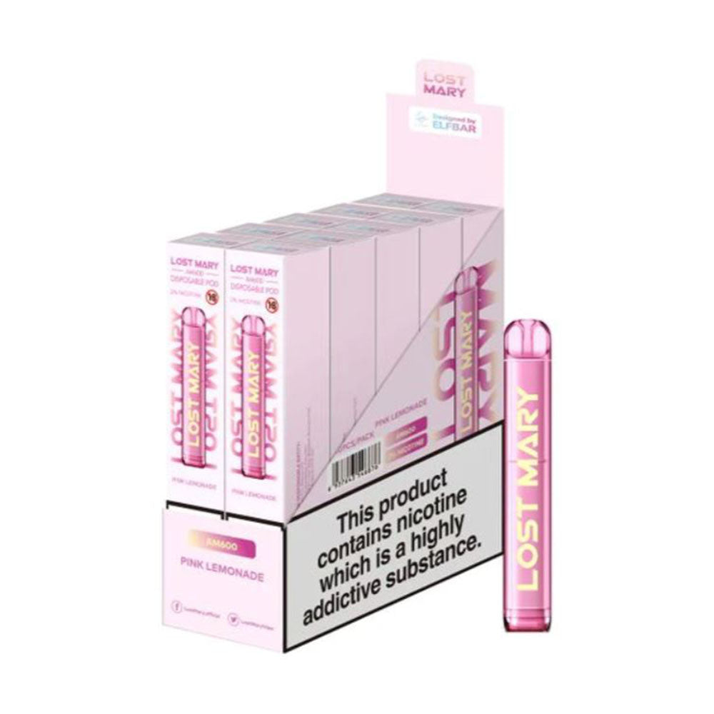 Lost Mary AM600 Pink Lemonade 10 Pack
