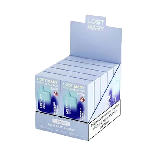 Lost Mary BM600 Blue Razz Cherry - 10 Pack