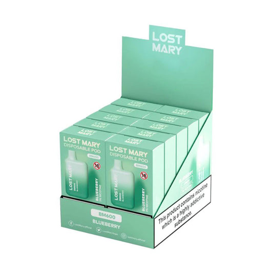 Lost Mary BM600 Blueberry - 10 Pack