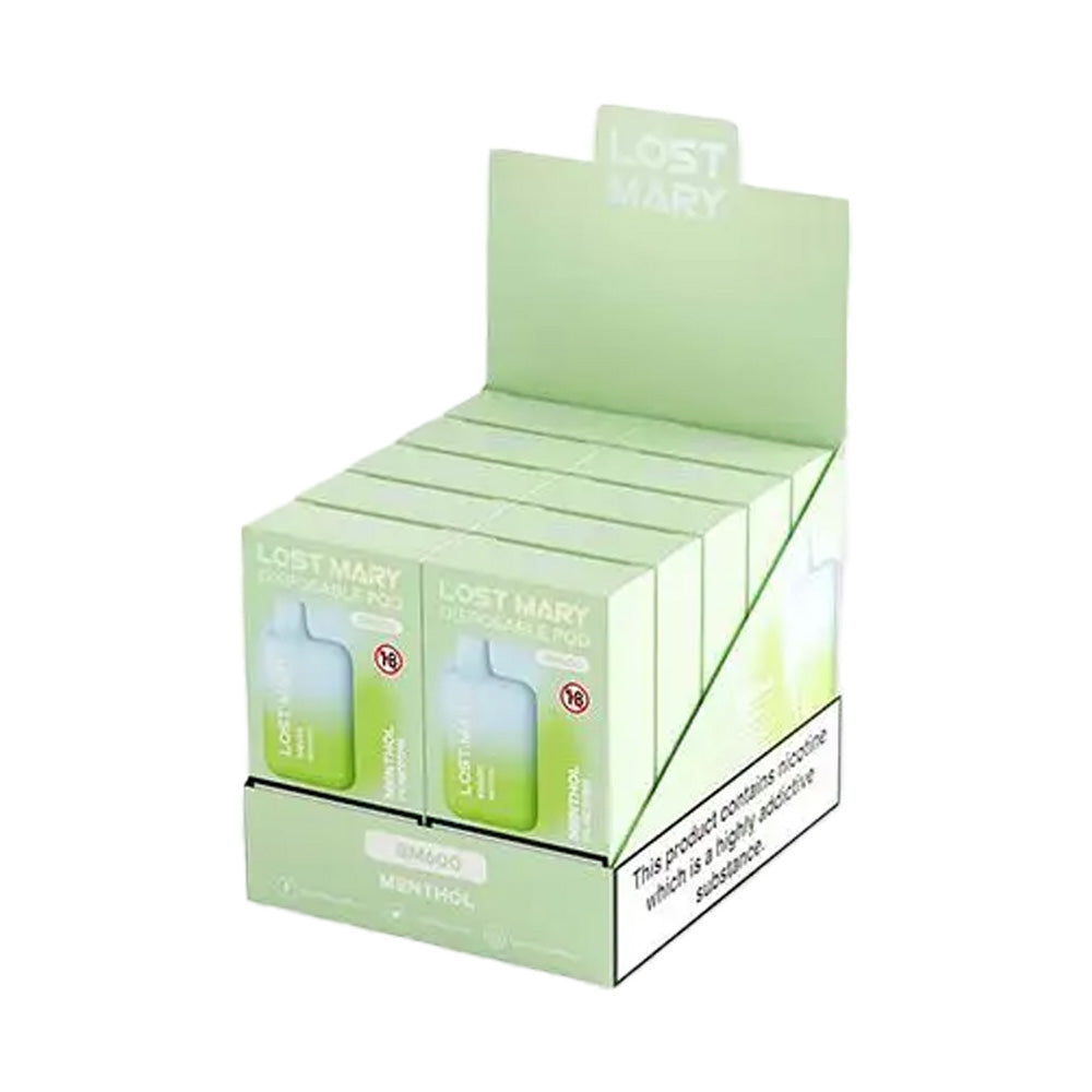 Lost Mary BM600 Menthol - 10 Pack