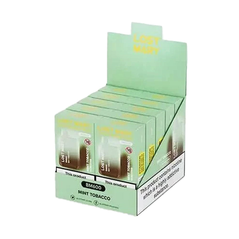 Lost Mary BM600 Mint Tobacco  - 10 Pack