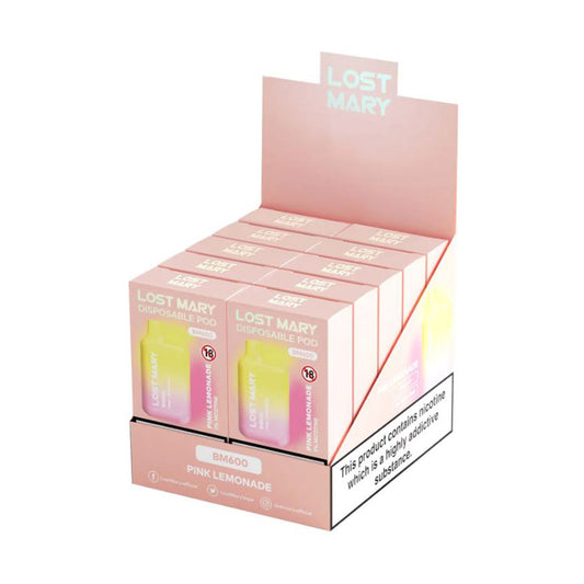 Lost Mary BM600 Pink Lemonade - 10 Pack