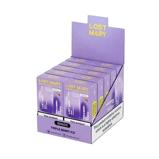 Lost Mary BM600 Triple Berry Ice  - 10 Pack