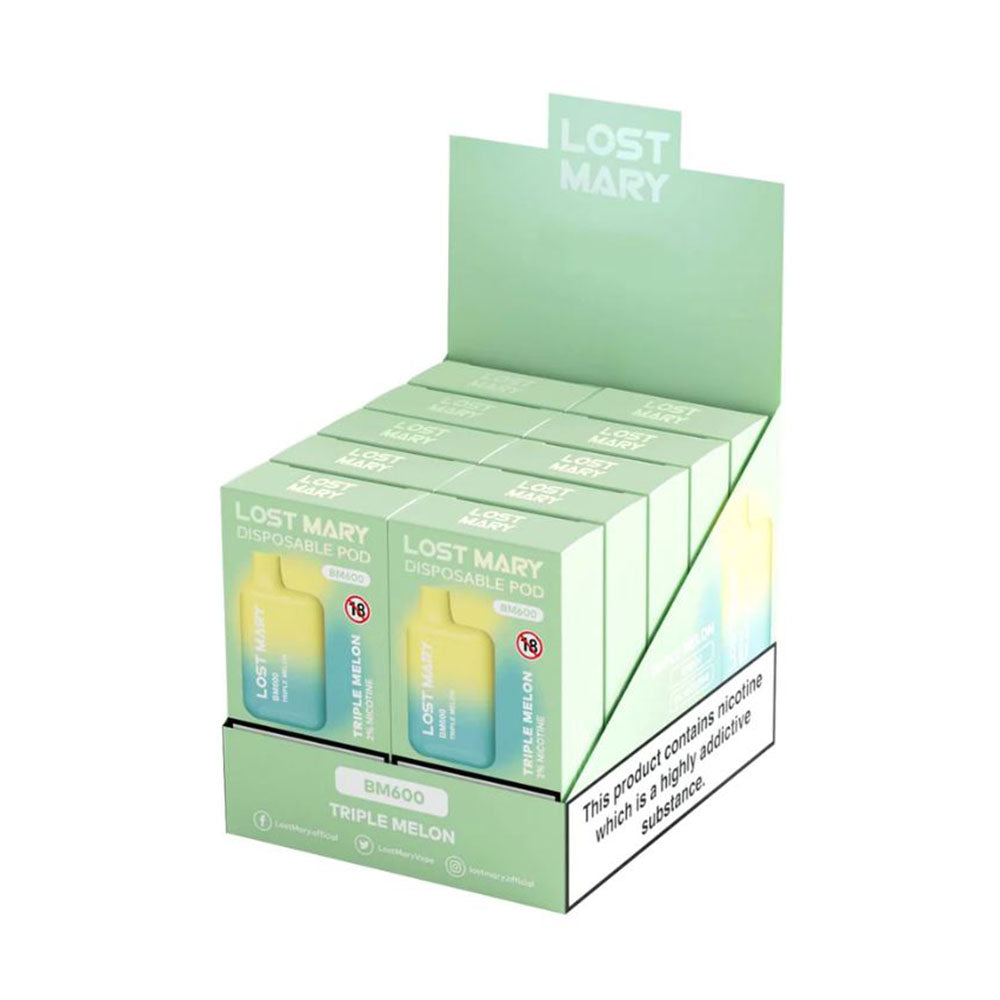 Lost Mary BM600 Triple Melon - 10 Pack