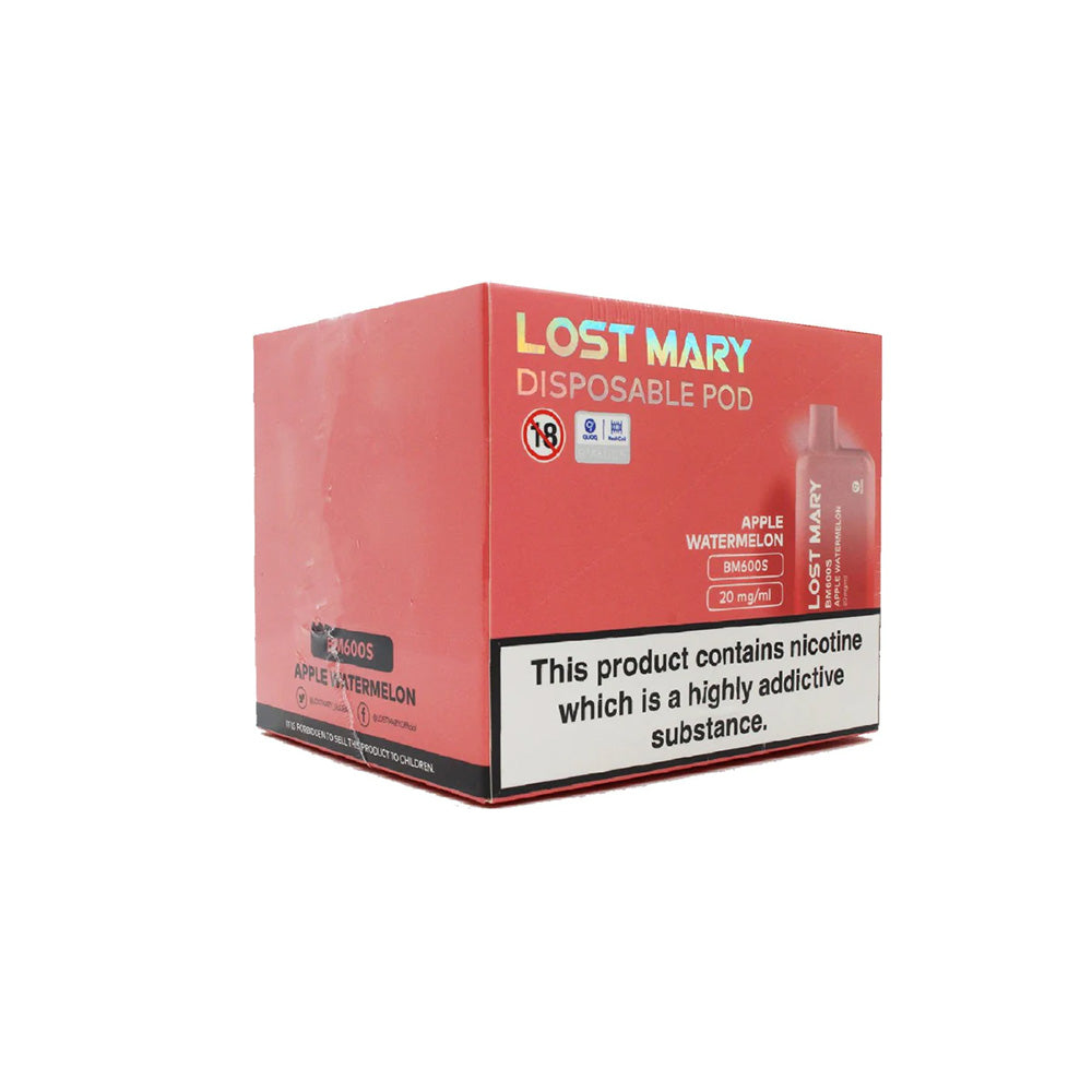 Lost Mary BM600S Apple Watermelon - 10 Pack