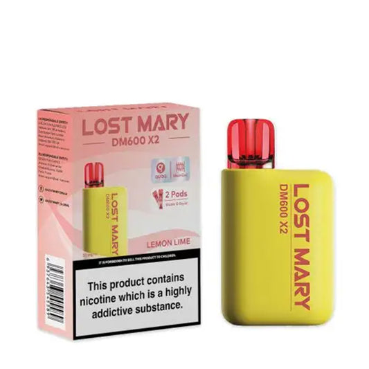 Lost Mary DM600 X2 Lemon Lime Disposable Vape