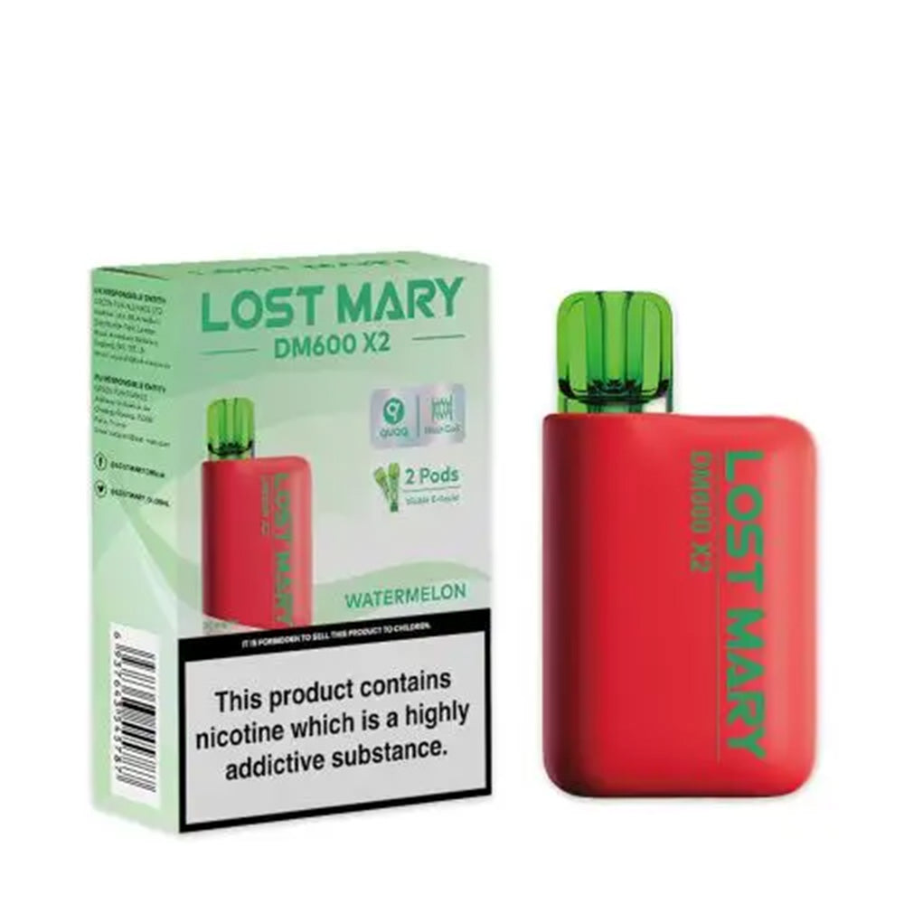 Lost Mary DM600 X2 Watermelon Disposable Vape
