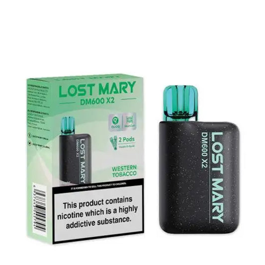 Lost Mary DM600 X2 Western Tobacco Disposable Vape