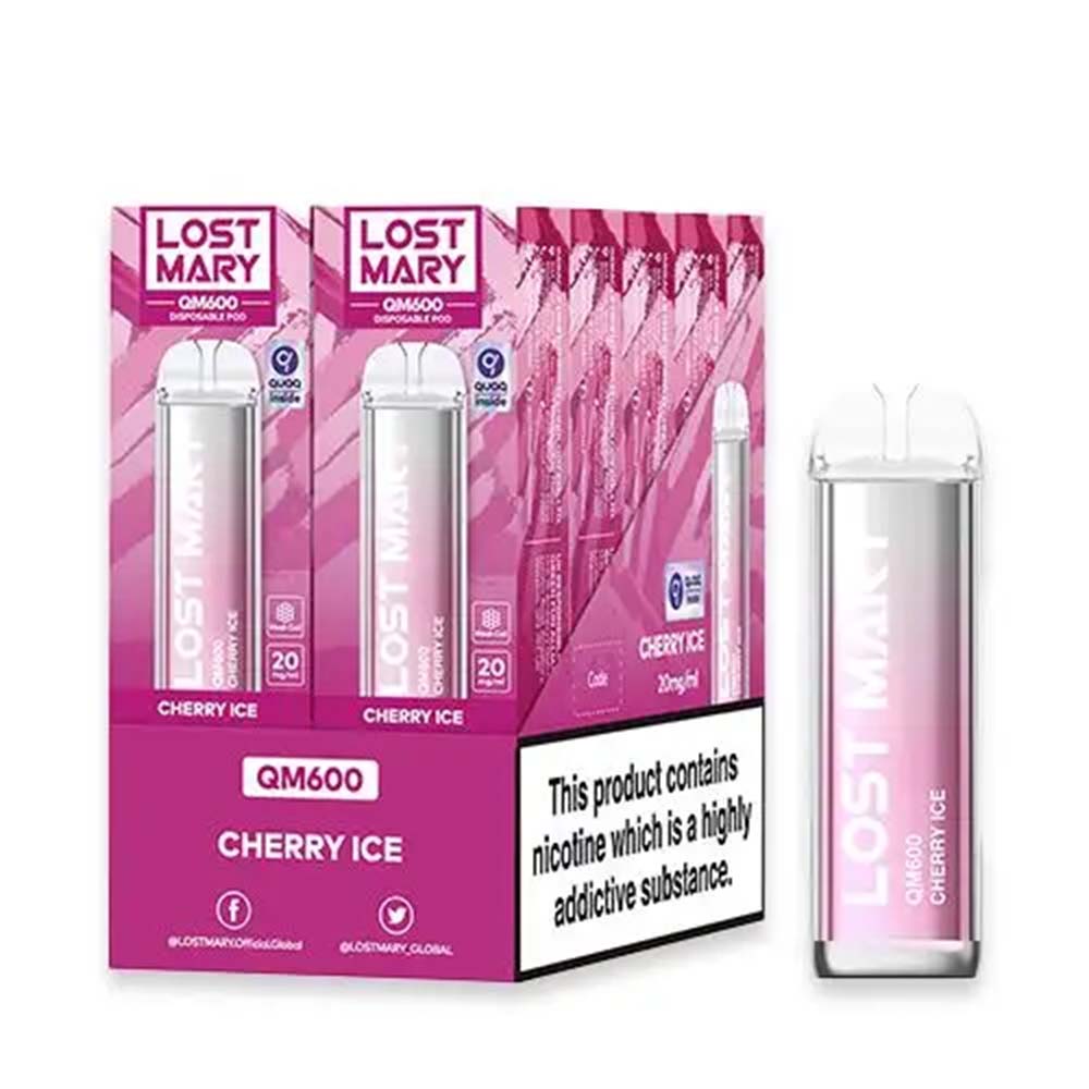 Lost Mary QM600 10 Pack Cherry Ice