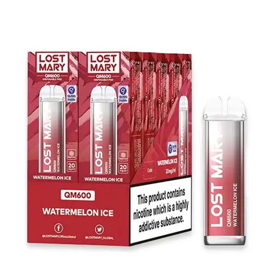 Lost Mary QM600 10 Pack Watermelon Ice