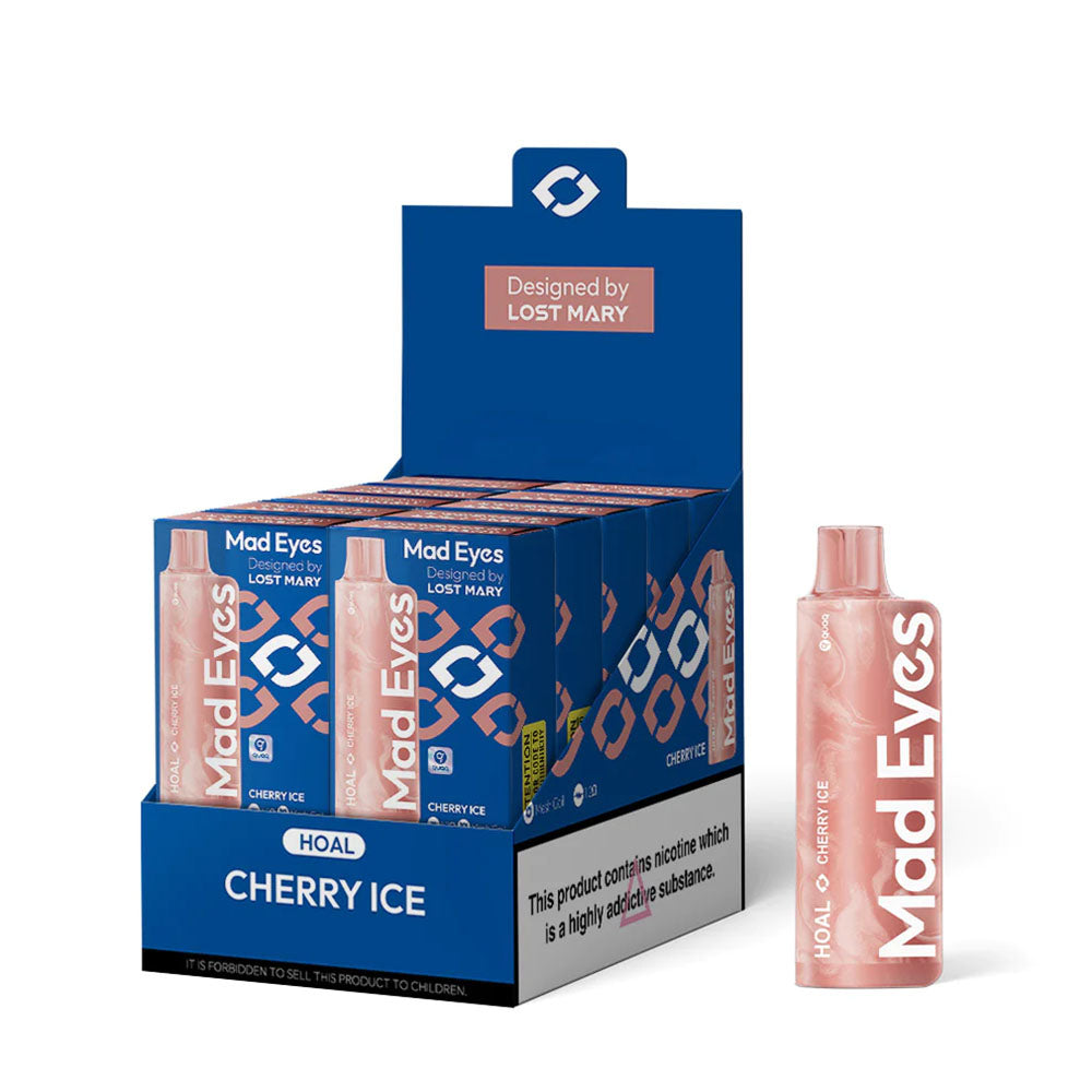 Mad Eyes Hoal Cherry Ice - 10 Pack