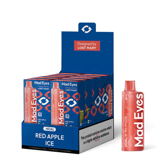 Mad Eyes Hoal Red Apple Ice - 10 Pack