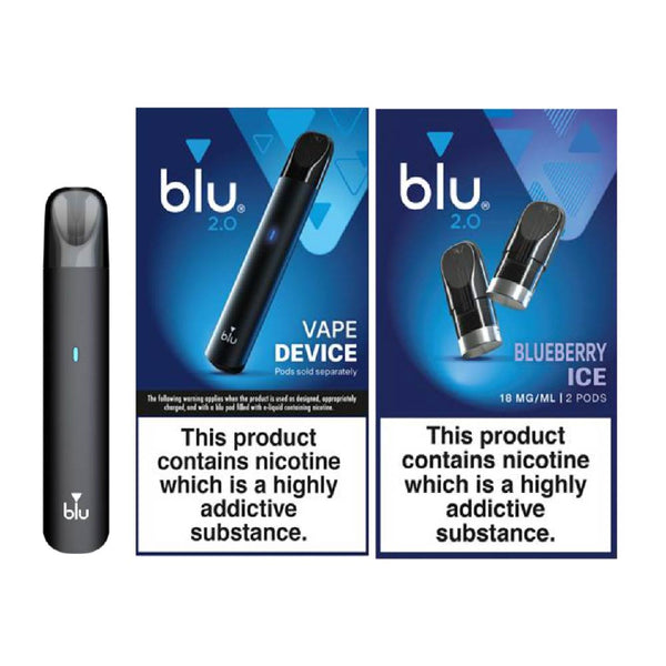 Blu 2.0 Starter Bundle | Blueberry Ice