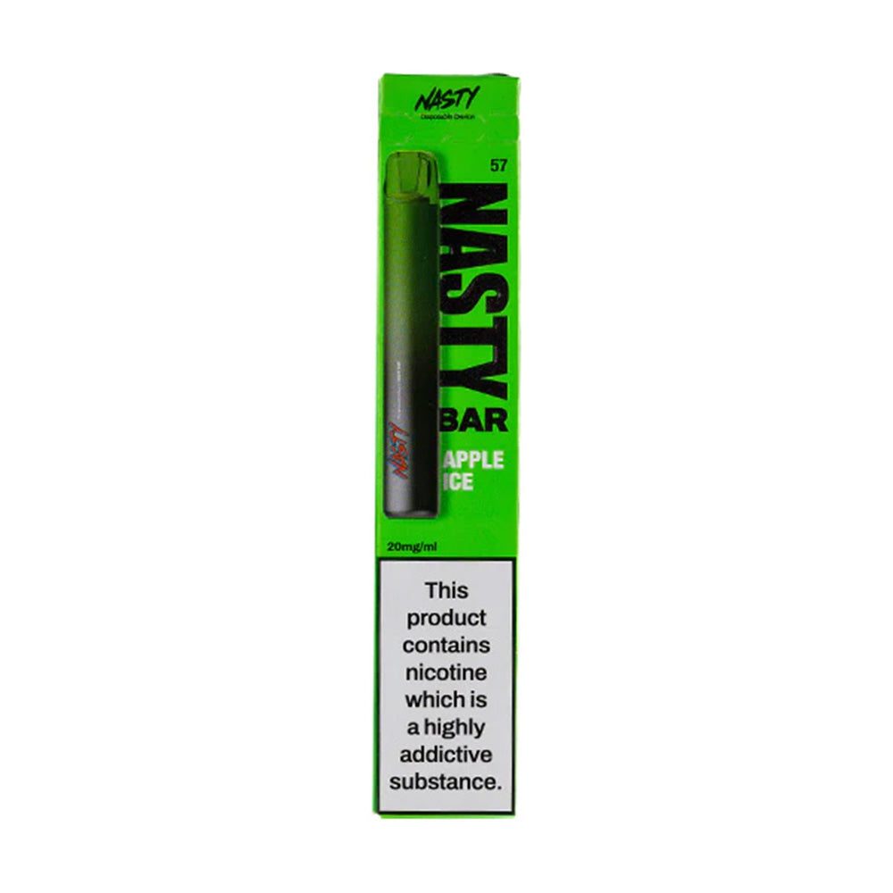 Nasty Bar Apple Ice Disposable Vape