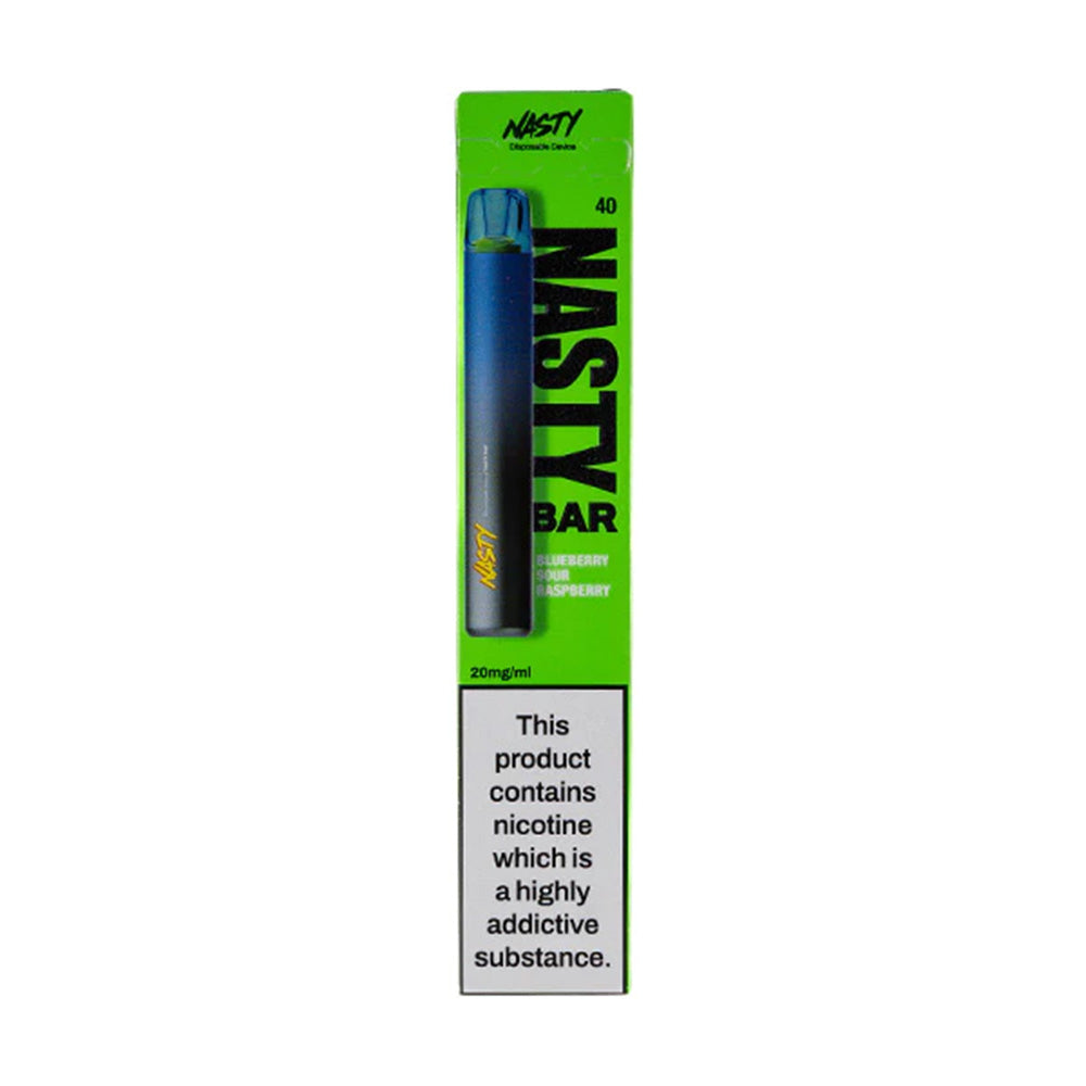 Nasty Bar Blueberry Sour Raspberry Disposable Vape