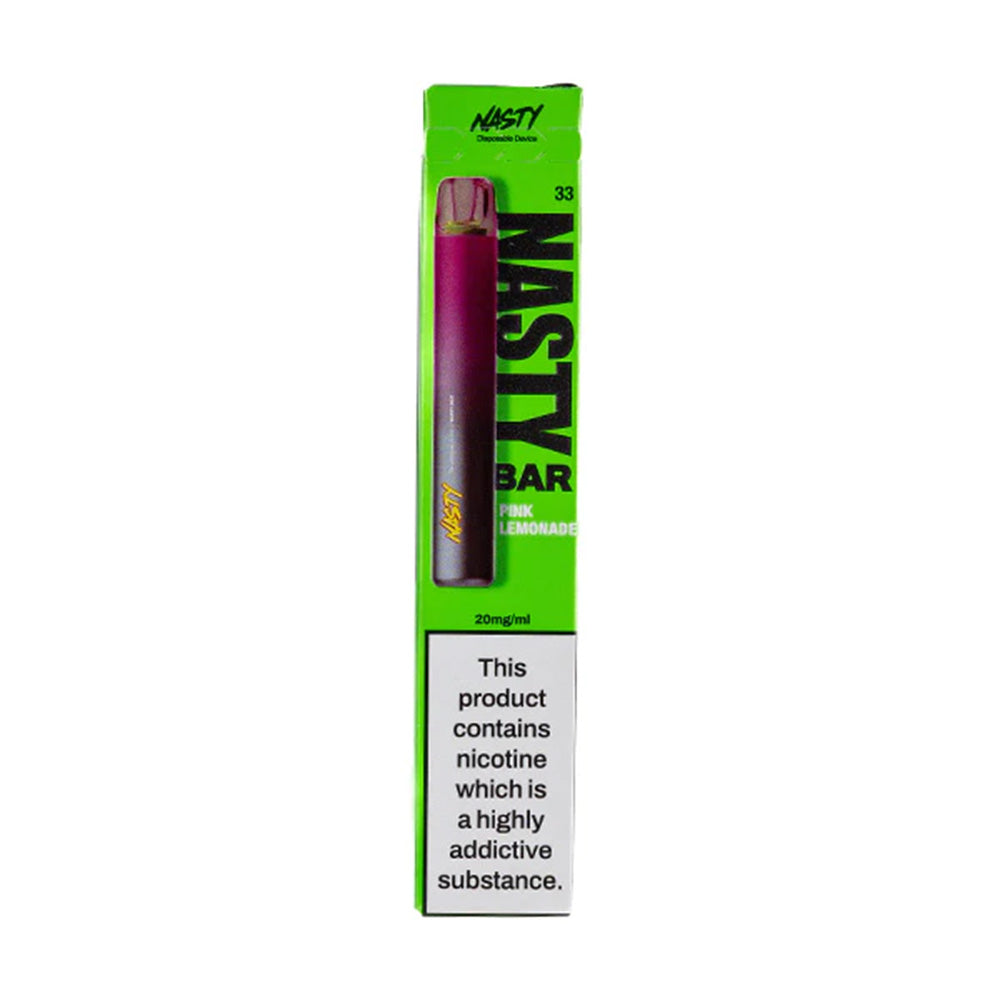 Nasty Bar Pink Lemonade Disposable Vape