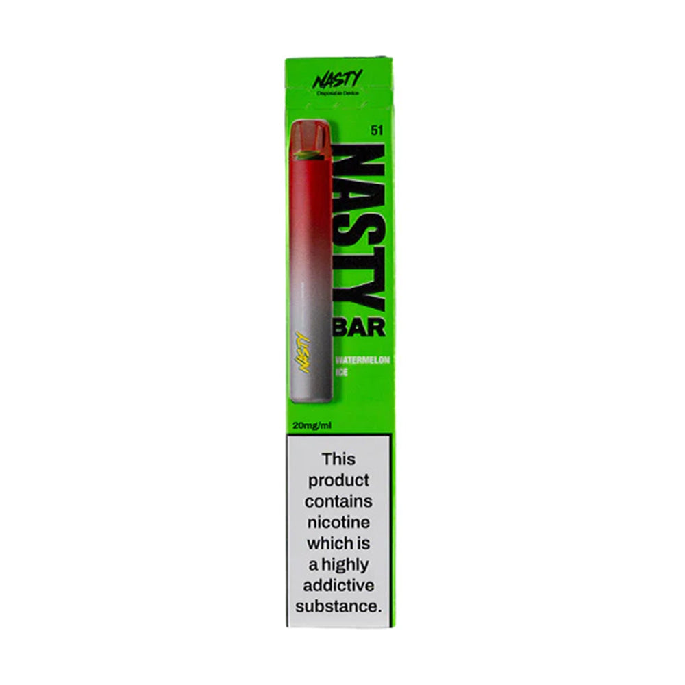 Nasty Bar Watermelon Ice Disposable Vape