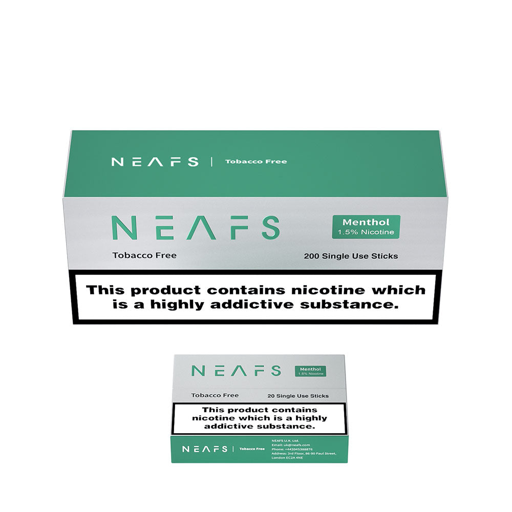 NEAFS Menthol Carton - 200 Sticks