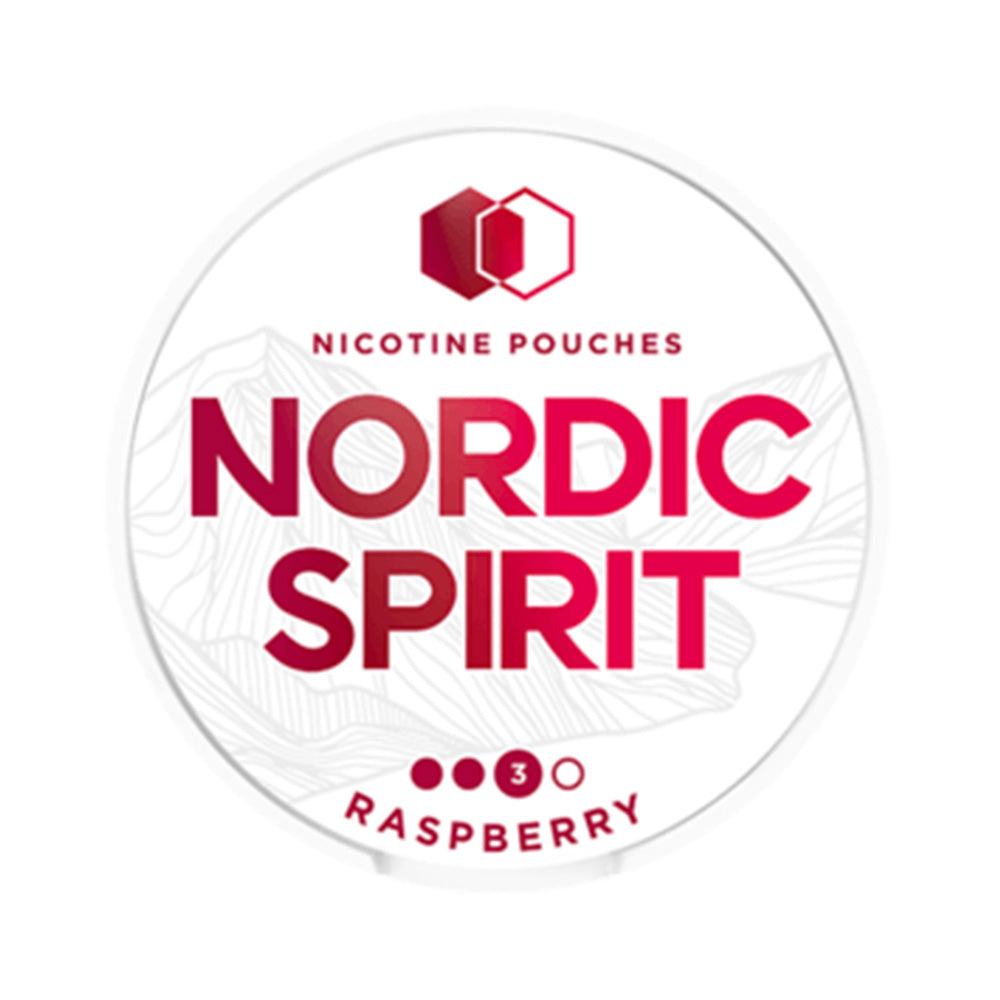 Nordic Spirit Raspberry | Nicotine Pouches | Free UK Delivery