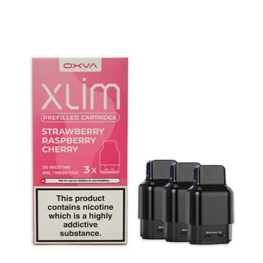 OXVA Xlim Strawberry Raspberry Cherry Pods (3 Pack)